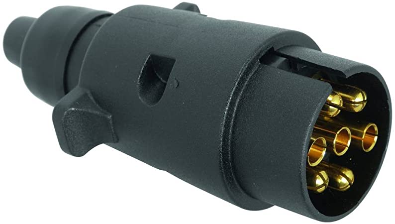 Carpoint - Connector - 7-pin - black
