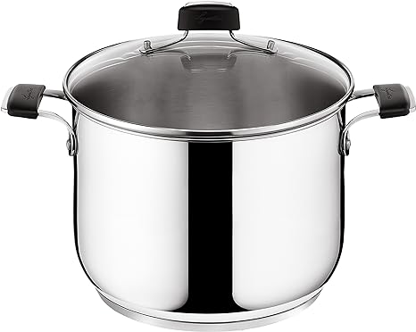 Lagostina Tempra Acciaio Pot, 20 cm, 4.7 L, Edelstahl