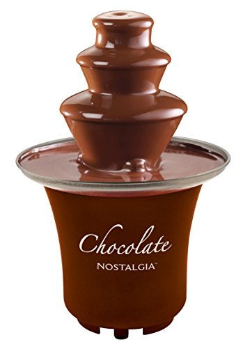 Nostalgia CFF300 3-Tier 1/2-Pound Chocolate Fondue Fountain