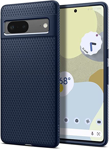 Spigen Liquid Air Designed for Pixel 7 Case (2022) - Navy Blue