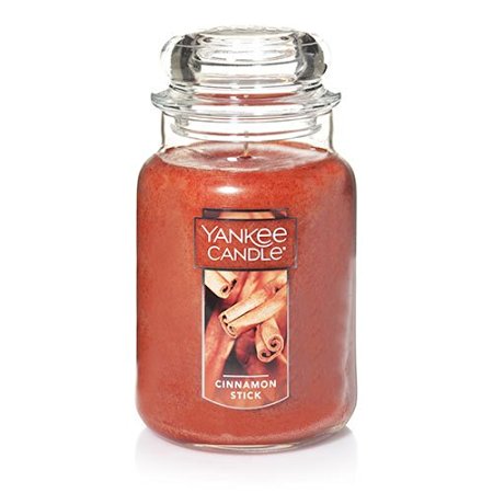 Yankee Candle Cinnamon Stick Large Jar Candle, Food & Spice Scent