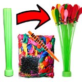 Water Balloons Refill Kit Refill Your used Straws In a Jiffy - 500 Not Once But 5x With This Party Time Balloon Kit - 5X Fun Straws not Included