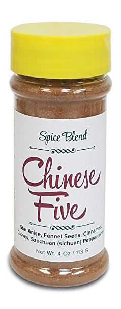USimplySeason Chinese Five Spice, 4 Oz resealable bag