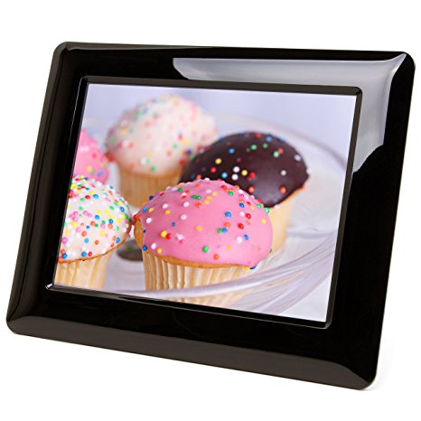 Micca M703 7-Inch 800x600 High Resolution Digital Photo Frame With Auto On/Off Timer (Black)