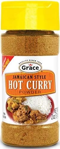 GRACE HOT CURRY POWDER - JAMAICAN STYLE 2 OZ