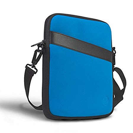 Eastsport Neoprene Crossbody Tablet Bag, Carrying Bag Sleeve with Shoulder Strap for Apple iPad and Tablets