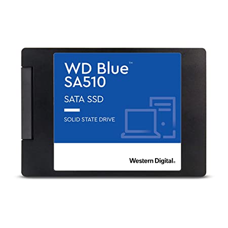 Western Digital WD Blue  SA510 SATA SSD Internal Storage, 1TB, for Performance Upgrade and Content Creators