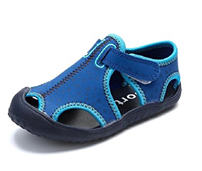 Colorful Open Toe Shoes Kids Toddler Little Boy Girl Sports Outdoor Beach Light Sandals 3-6Y