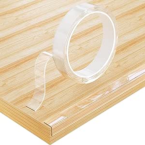 Vicloon Clear Edge Protector Strip, Edge Protector Strip Clear Soft Corner Protectors for Kids, Corner Protectors Furniture Table Edge Protectors Corner Guards for Baby Safety - 1 Meter