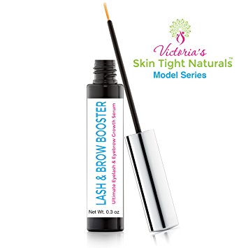 Lash & Brow Booster Eyelash Growth Serum for Long, Luscious Lashes and Eyebrows