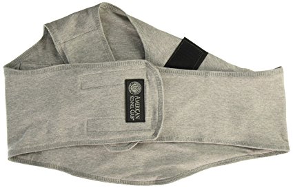 American Kennel Club AK1001-M-Grey Anti Anxiety and Stress Relief Calming Coat for Dogs, Medium, Grey