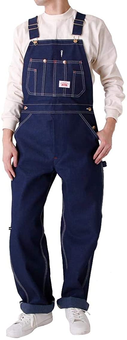 Round House Men's Blue Classic Overalls - 966 (28-42)
