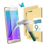 Galaxy Note 5 Screen ProtectorYootech Galaxy Note 5 Tempered Glass Screen Protector - Premium Tempered Glass Screen Protector25D 9H Hardness Superslim 026mm - Guard Against Scratches and Drops - Ultra HD Clear With Maximum Touchscreen Accuracy - Lifetime Warranty