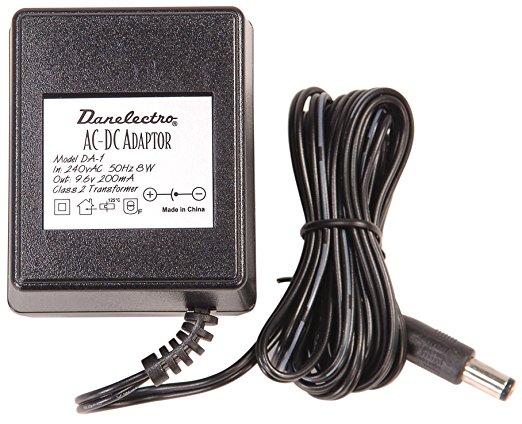 Danelectro DA-1 9.6V AC Adaptor