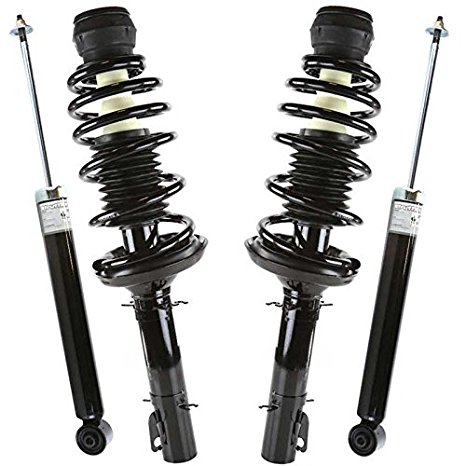 Prime Choice Auto Parts KS5986-0025 Set of 2 Struts and 2 Shock Absorbers