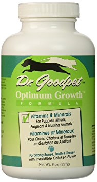 Dr. Goodpet Pet Vitamin/Mineral Powder for Pets, Small