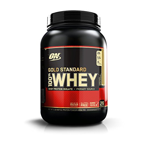 Optimum Nutrition Gold Standard 100% Whey Protein Powder, Chocolate Dipped Banana 2 Pound