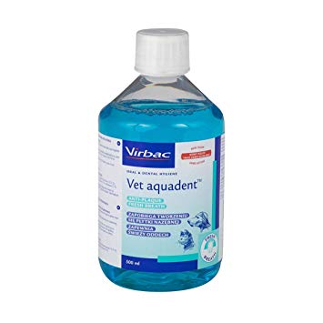 Virbac Vet Aquadent Anti-Plaque Solution, 500Mls