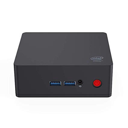 AP35 Mini PC Desktop License Windows 10 Multimedia Office Computer 4GB Ram LPDDR4 64GB eMMC Intel Apollo Lake Celeron Processor J3355 Dual HDMI 4K Display VESA Mount,Dual WiFi,US Plug