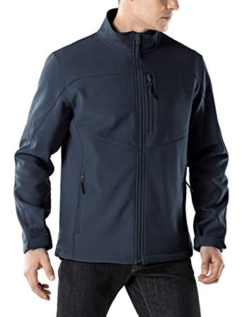 Tesla Men's Softshell Athletic Microfleece Active Wind-Repel Coat Full-Zip Outdoor Water-Proof Jacket YKJ80