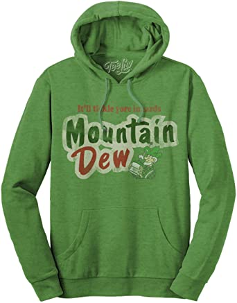 Tee Luv Mountain Dew Hoodie - It'll Tickle Your Innards Mt Dew Hoodie