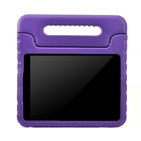 BMOUO Samsung Galaxy Tab A 9.7 Kids Case - EVA ShockProof Case Light Weight Kids Case Super Protection Cover Handle Stand Case for Kids Children for Samsung Galaxy TabA 9.7-inch Tablet - Purple Color