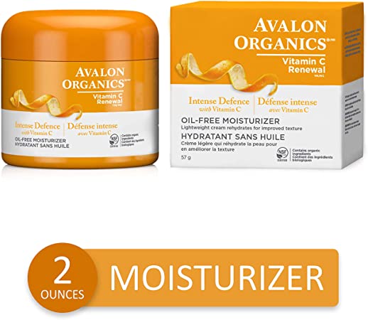 Organics Vitamin C Rejuvenating Oil-Free Moisturizer by Avalon for Unisex - 2 oz Moisturizer