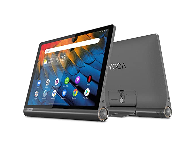 Lenovo Yoga Smart Tablet with The Google Assistant (10.1 inch, 4GB, 64GB, WiFi   4G LTE), Iron Grey