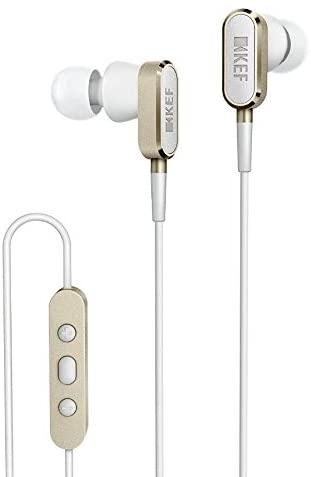 KEF M100 Hi-Fi in-Ear Headphones - Champagne Gold