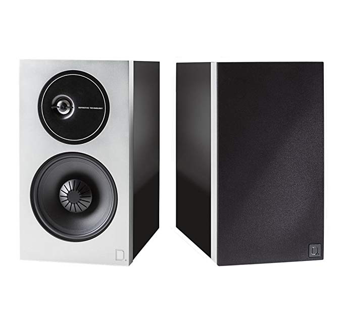 Definitive Technology Demand Series D11 High-Performance Bookshelf Speakers - Pair (Black)