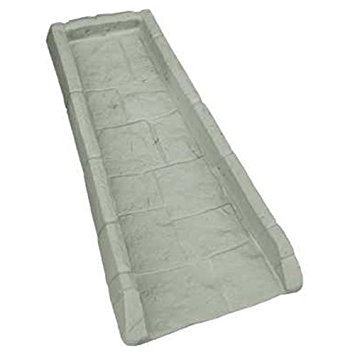 Suncast SB24 Rain Gutter Downspout Splash Block, Light Taupe