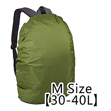 AYAMAYA 40L Adjustable Waterproof Rain Proof Backpack Cover Raincover