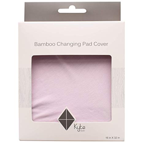 Kyte BABY Change Pad Cover Made from Bamboo Rayon Material (Mauve)