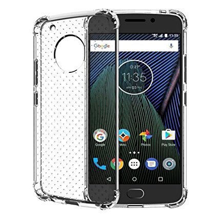 Moto G5 Plus Case, Motorola G5 Plus Case, Fyy [Colorful Series][Slim Fit] Clear Case with Design Protective Cover for Motorola Moto G5 Plus Clear