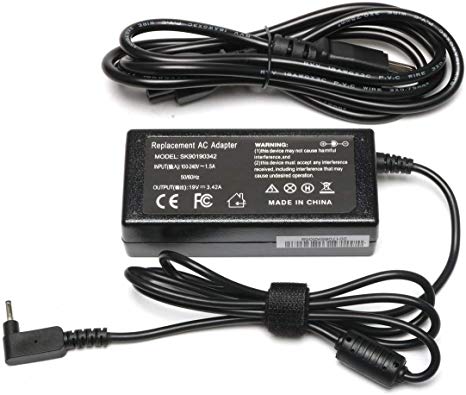 65W AC Adapter Charger for Acer Chromebook C720 C720P C740 C910 CB3-532 CB5-571 CB3-131 CB3-111-C670 Acer Chromebook 11 R11 13 14 15 P/N: 13-045N2A PA-1450-26 Laptop Power Supply Cord-19V 3.42A