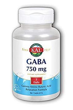 Kal 750 Mg GABA, 90 Count