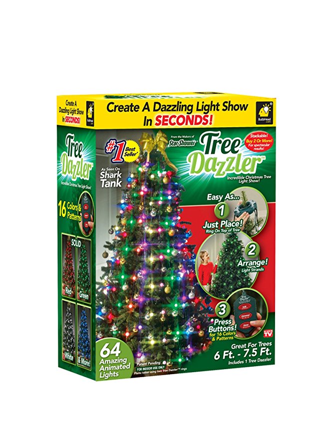 Star Shower Tree Dazzler LED Light Show by BulbHead (31 Light Patterns)