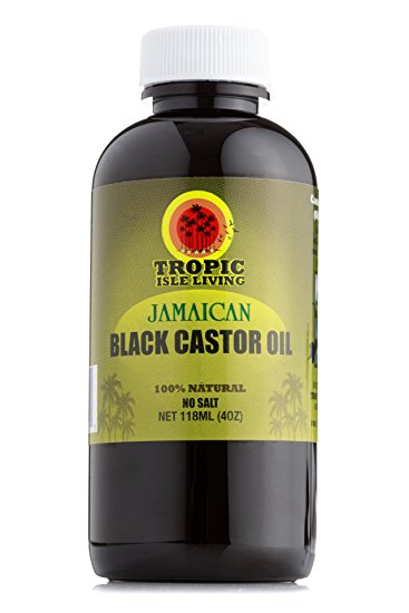 Tropic Isle Living Jamaican Black Castor Oil, 4 Ounce