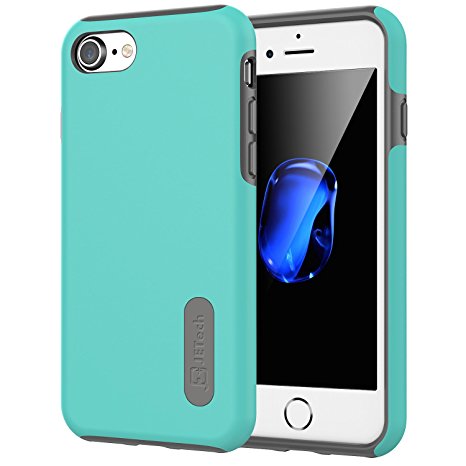 iPhone 7 Case, JETech Two-Layer Slim Protective iPhone 7 Case Cover for Apple iPhone 7 4.7 Inch (Mint Green) - 3423E