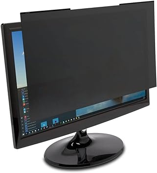 Kensington MagPro 21.5 Inch Magnetic Computer Privacy Screen for Desktop, Removable 16:9 Computer Privacy Filter, Anti-Glare Blue Ray Reduction, Compatible with Slim Bezel Monitors (K58354WW),Black