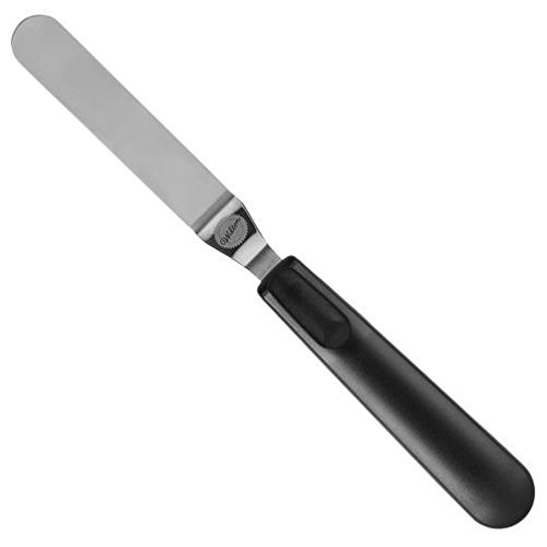 Wilton 9 Inch Angled Spatula, With Black Handle