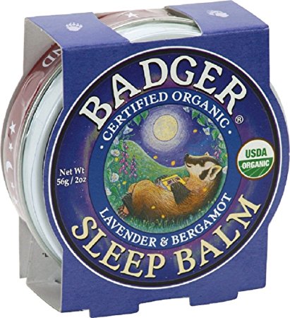 Badger - Sleep Balm - Lavender and Bergamot (2 oz.) - 1 Pack