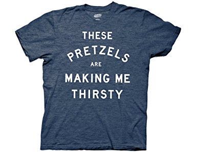 Ripple Junction Seinfeld These Pretzels Are Making Me Thirsty Adult T-Shirt