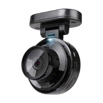 Lukas LK-7900 ARA 1080p Full HD Car Dashboard Camera and Video Recorder with GPS, 32GB