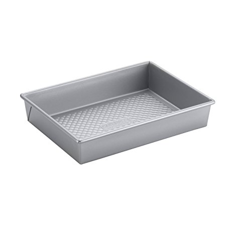 Cake Boss Professional Nonstick Bakeware 9-Inch by 13-Inch Cake Pan, Silver