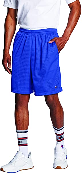 Champion Men's Long Mesh Short with Pockets