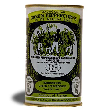 Madagascar Green Peppercorns in brine 3.52 oz,100g ,1 PACK