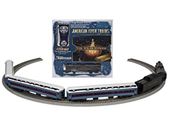 Lionel Trains Polar Express S-Gauge Lion Chief Remote Set featuring Berkshire Engine