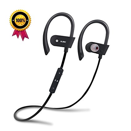 Bluetooth headphones, sweatproof sports earbuds,Best Wireless noise cancelling earphones,waterproof Headsets with Build-in Mic for Gym Running Workout