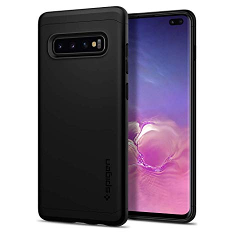 Spigen Thin Fit Classic Designed for Samsung Galaxy S10 Plus Case (2019) - Black